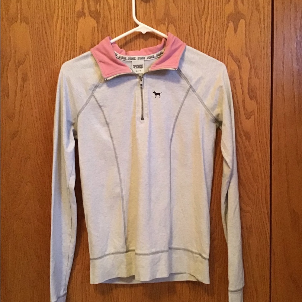 Victoria Secret / Pink  Quarter Zip